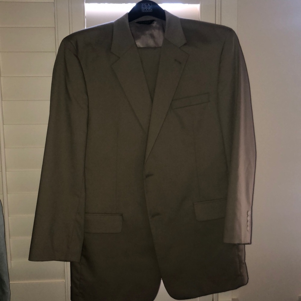 Jos A. Bank Poplin Suit